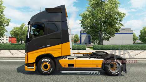 Скин MHE на тягач Volvo для Euro Truck Simulator 2