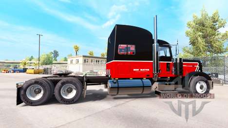 Скин Bert Matter Inc. на тягач Peterbilt 389 для American Truck Simulator