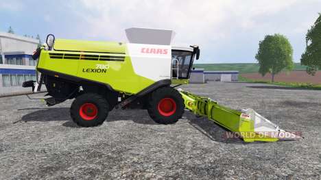 CLAAS Lexion 780 v1.4.1 для Farming Simulator 2015