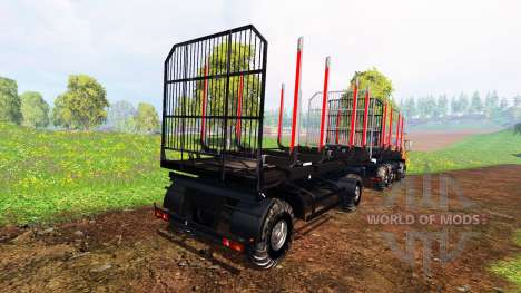 КамАЗ-45143 [лесовоз] для Farming Simulator 2015