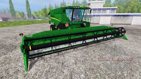 John Deere S 690i v1.5 для Farming Simulator 2015