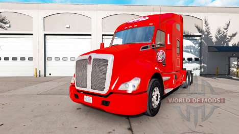 Скин Dr Pepper на тягач Kenworth для American Truck Simulator