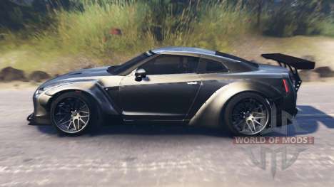 Nissan GT-R (R35) and Toyota GT-86 [03.03.16] для Spin Tires