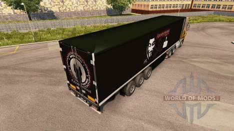 Скин Top Secret StandAlone на полуприцеп для Euro Truck Simulator 2