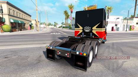Скин Low Life на тягач Peterbilt 389 для American Truck Simulator