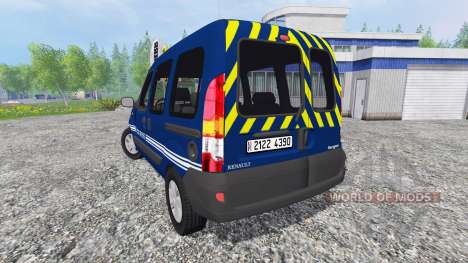 Renault Kangoo Gendarmerie для Farming Simulator 2015