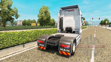 Скин Intermarket на тягач MAN для Euro Truck Simulator 2