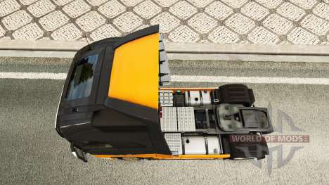 Скин MHE на тягач Volvo для Euro Truck Simulator 2