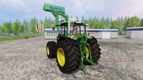 John Deere 7530 Premium v2.2 для Farming Simulator 2015