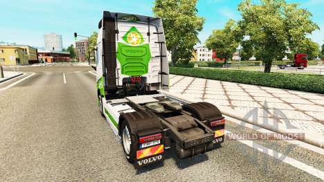 Скин eAcres v1.1 на тягач Volvo для Euro Truck Simulator 2