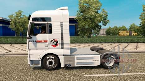 Скин Intermarket на тягач MAN для Euro Truck Simulator 2