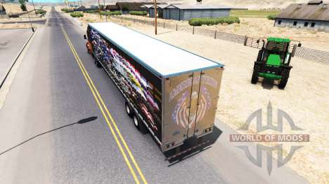 Скин American pride на полуприцеп для American Truck Simulator