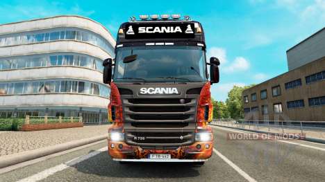 Лайтбар Scania для Euro Truck Simulator 2