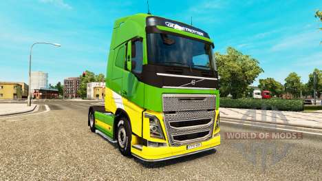 Скин eAcres на тягач Volvo для Euro Truck Simulator 2