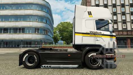 Скин Wallek на тягач Scania для Euro Truck Simulator 2