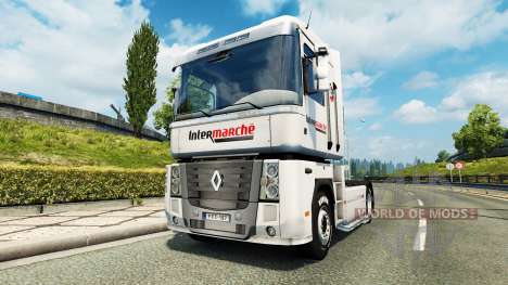 Скин Intermarket на тягач Renault для Euro Truck Simulator 2