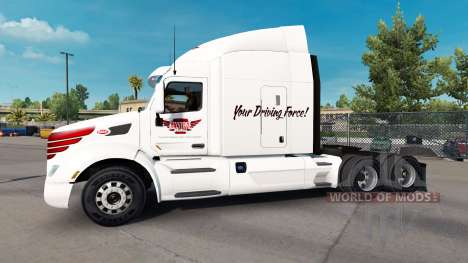 Скин Keystone Western на тягач Peterbilt для American Truck Simulator