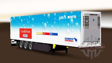 Полуприцеп Schmitz Cargobull для Euro Truck Simulator 2