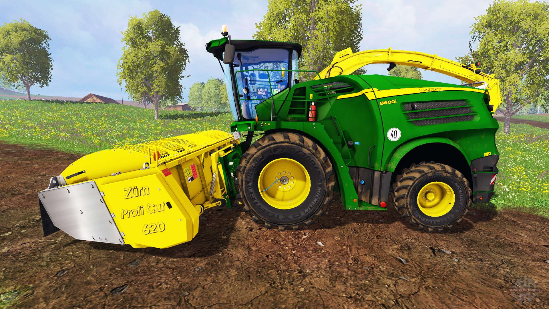 John Deere 8600i для Farming Simulator 2015