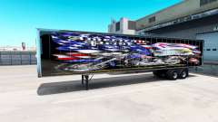 Скин American pride на полуприцеп для American Truck Simulator