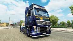 Скин Wiking Transport на тягач Volvo для Euro Truck Simulator 2