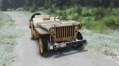 Jeep Willys 1942 [03.03.16] для Spin Tires