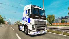 Скин Itella на тягач Volvo для Euro Truck Simulator 2