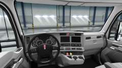 Переработанный интерьер Kenworth T680 для American Truck Simulator