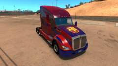 Kenworth T680 Barcelona Skin для American Truck Simulator