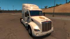 Peterbilt 579 Real Madrid Skin для American Truck Simulator