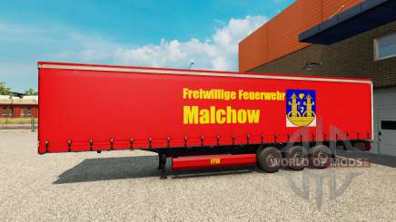 Скин FFW Malchow на полуприцеп для Euro Truck Simulator 2