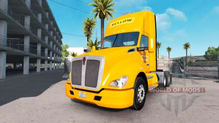Скин Yellow Corp. на тягач Kenworth для American Truck Simulator