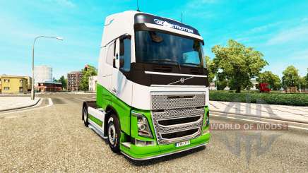 Скин eAcres v1.1 на тягач Volvo для Euro Truck Simulator 2