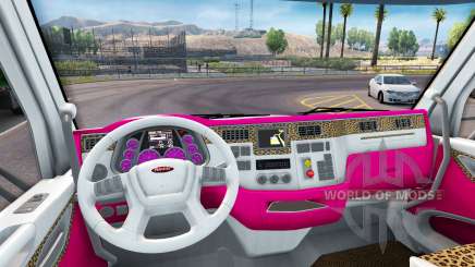 Скин Girl Edition на тягач Peterbilt для American Truck Simulator