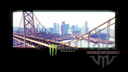 Monster Energy в загрузочных экранах для American Truck Simulator