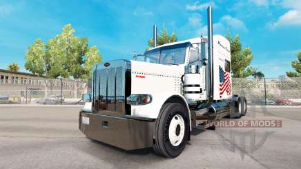 Скин Powerhouse Transport на тягач Peterbilt 389 для American Truck Simulator