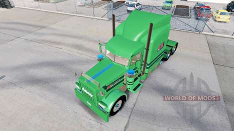 Скин A.J.Lopez на тягач Peterbilt 389 для American Truck Simulator