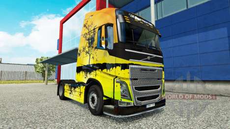 Скин Tree на тягач Volvo для Euro Truck Simulator 2