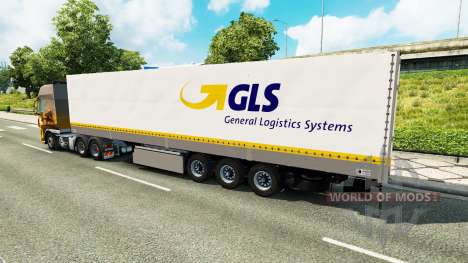 Автономный полуприцеп GLS для Euro Truck Simulator 2