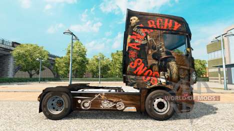 Скин Sons of Anarchy на тягач Scania R700 для Euro Truck Simulator 2