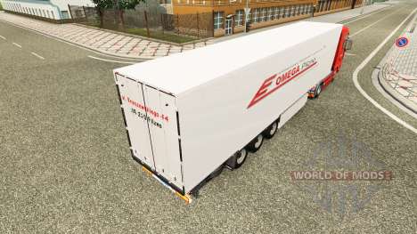 Скин Omega Pilzno на тягач MAN для Euro Truck Simulator 2