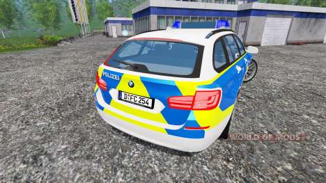 BMW 520d Dusseldorf Police для Farming Simulator 2015