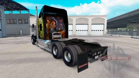 Скин World of Warcraft на тягач Kenworth W900 для American Truck Simulator
