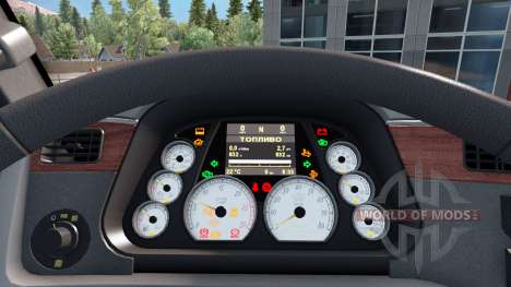 Роскошные приборы для American Truck Simulator