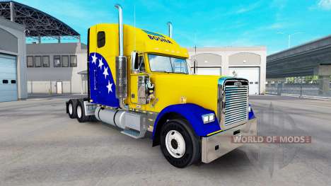 Скин Bosnia на тягач Freightliner Classic XL для American Truck Simulator