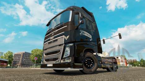 Скин Alter Bridge на тягач Volvo для Euro Truck Simulator 2