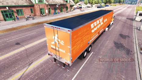 Скин Wok To Walk на тягач Kenworth для American Truck Simulator