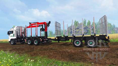 MAN TGS 41.480 [forest] для Farming Simulator 2015