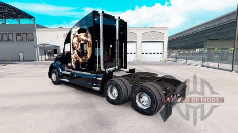 Скин Himera на тягач Kenworth для American Truck Simulator