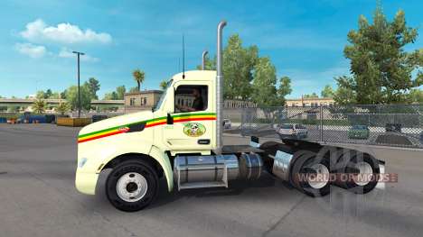 Скин Reggae на тягач Peterbilt для American Truck Simulator